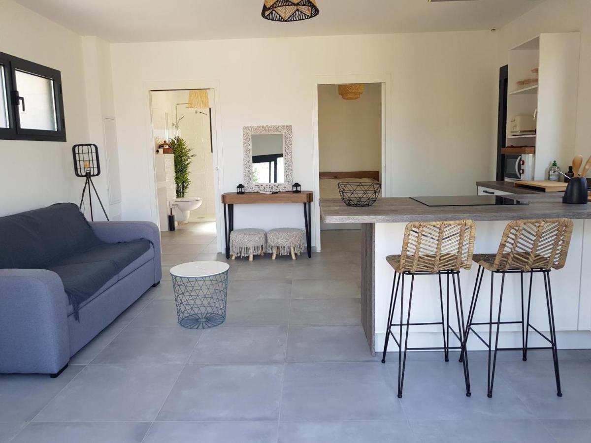 Maisons T2 Avec Jardins Privatifs - 10Mn De La Plage Et 5Mn Du Village - Casa Di I Trinelli Vescovato Dış mekan fotoğraf