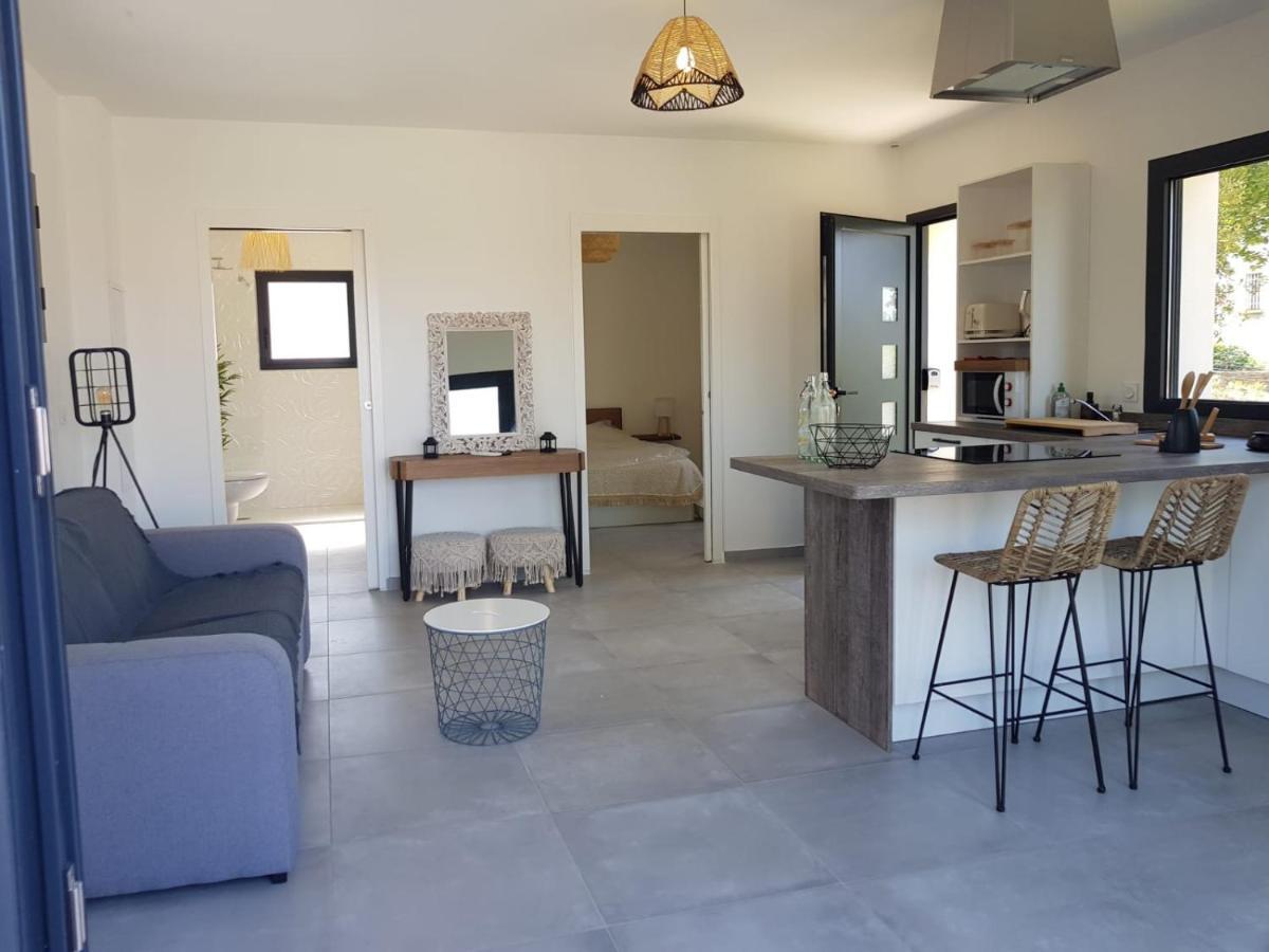 Maisons T2 Avec Jardins Privatifs - 10Mn De La Plage Et 5Mn Du Village - Casa Di I Trinelli Vescovato Dış mekan fotoğraf